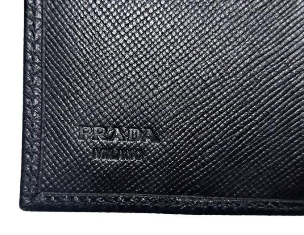 imgrc0093336431 Prada Bifold Wallet Leather Black