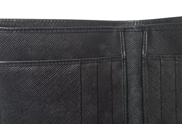 imgrc0093336433 Prada Bifold Wallet Leather Black