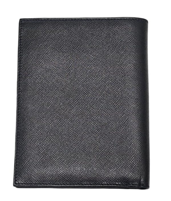 imgrc0093336434 Prada Bifold Wallet Leather Black