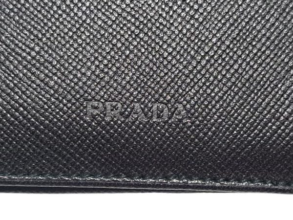 imgrc0093336436 Prada Bifold Wallet Leather Black