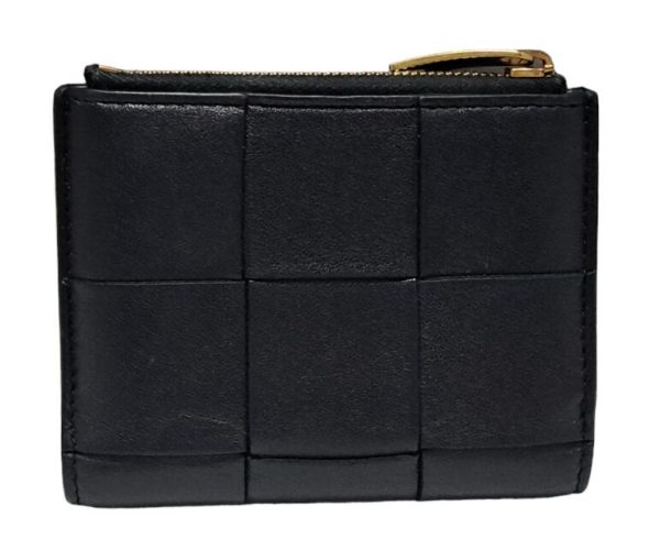 imgrc0093401404 Bottega Veneta Small Cassette Wallet Leather Black