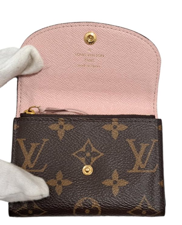 imgrc0093441300 Louis Vuitton Monogram Compact Wallet Leather Pink