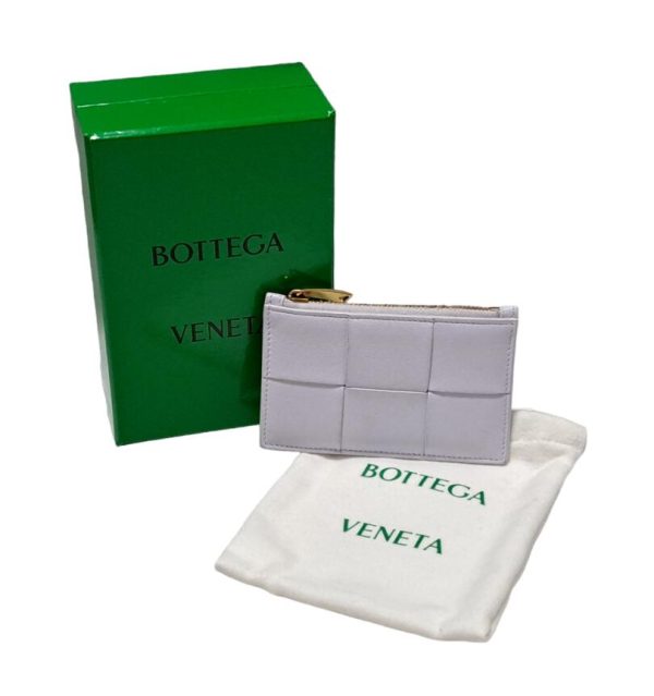 imgrc0093504519 Bottega Veneta Cassette Coin Case Zipper Card Case Leather