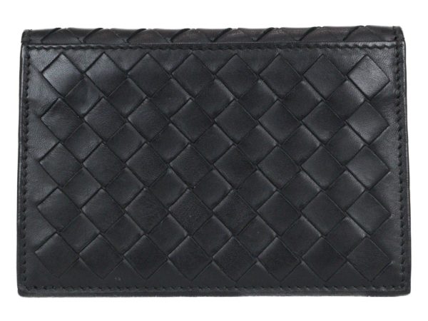 imgrc0093534257 Bottega Veneta Card Holder Intrecciato Black