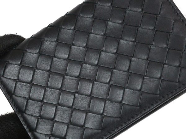 imgrc0093534261 Bottega Veneta Card Holder Intrecciato Black