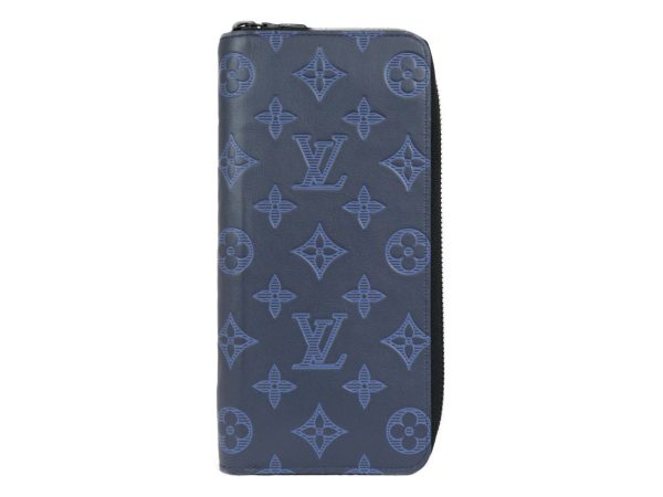 imgrc0093739880 Louis Vuitton Zippy Wallet Vertical Initial Blue