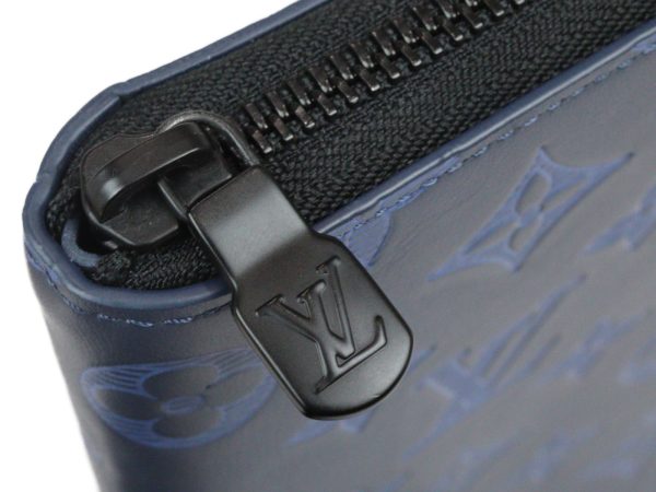 imgrc0093739887 Louis Vuitton Zippy Wallet Vertical Initial Blue