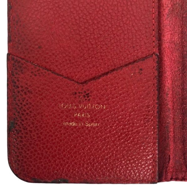 imgrc0093849253 Louis Vuitton Cover Iphone Xs Folio Monogram Empreinte Leather Red