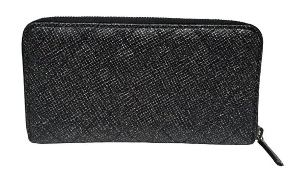 imgrc0093905340 Chanel Chain Me Round Zipper Long Wallet Leather Black