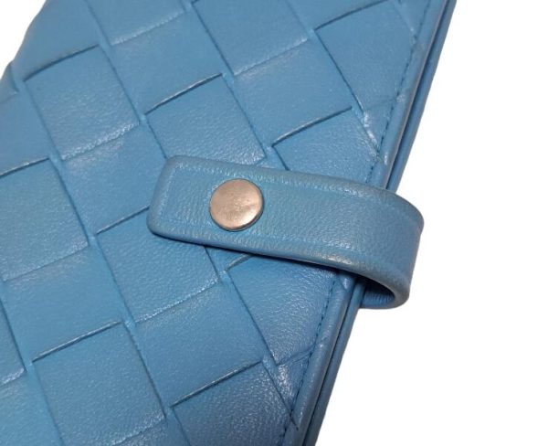 imgrc0093905729 Bottega Veneta Maxi Intrecciato Key Case Leather Blue