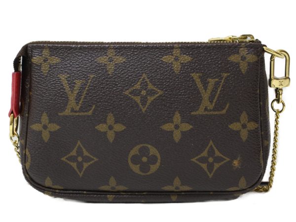 imgrc0093937411 Louis Vuitton Mini Pochette Accessoire Pouch Brown