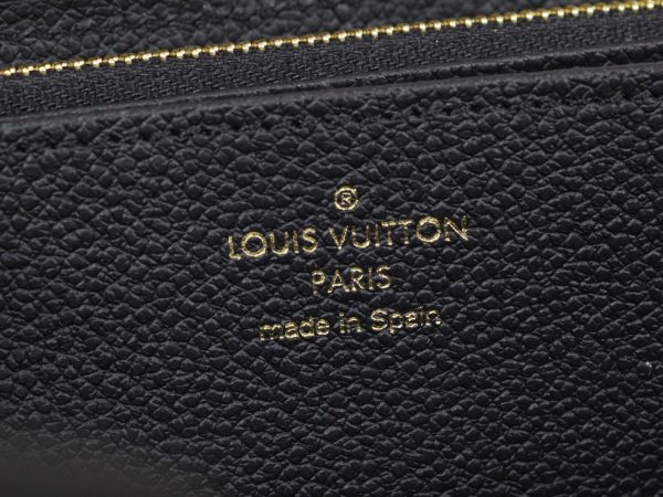 imgrc0094111808 Louis Vuitton Zippy Wallet Monogram Black