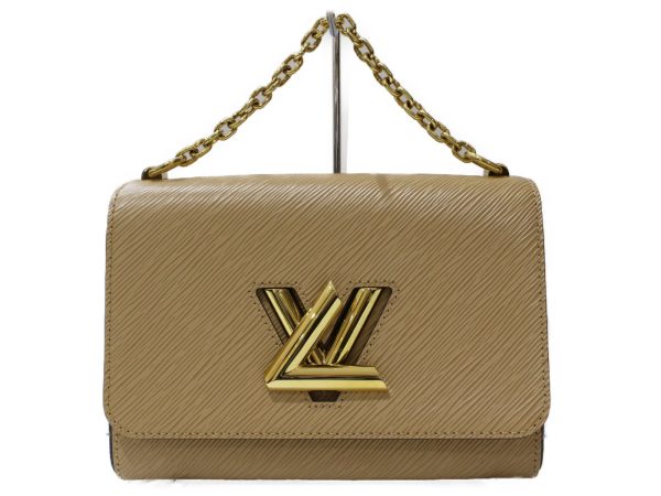 imgrc0094237534 Louis Vuitton Twist MM Shoulder Bag Epi Beige