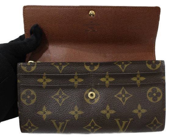 imgrc0094693492 Louis Vuitton Portefeuille Sala Long Wallet Brown