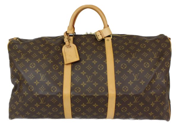 imgrc0094761691 Louis Vuitton Keepall Bandouliere 60 Boston Brown