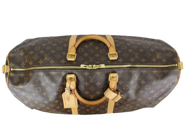 imgrc0094761696 Louis Vuitton Keepall Bandouliere 60 Boston Brown