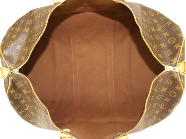 imgrc0094761698 Louis Vuitton Keepall Bandouliere 60 Boston Brown