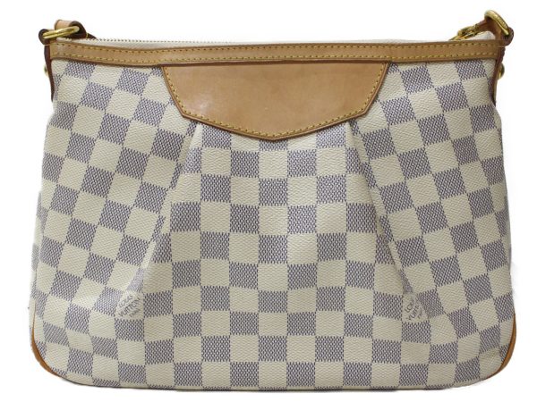 imgrc0095081407 Louis Vuitton Syracuse PM Shoulder Bag White Gray