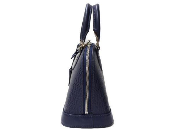 imgrc0095093105 Louis Vuitton Alma BB Handbag Shoulder Blue Navy