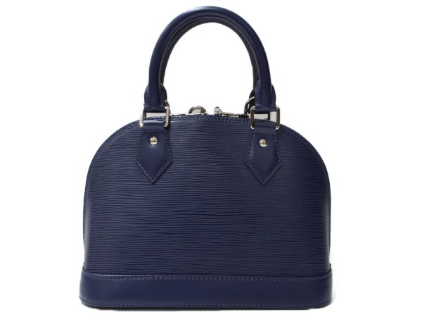 imgrc0095093106 Louis Vuitton Alma BB Handbag Shoulder Blue Navy