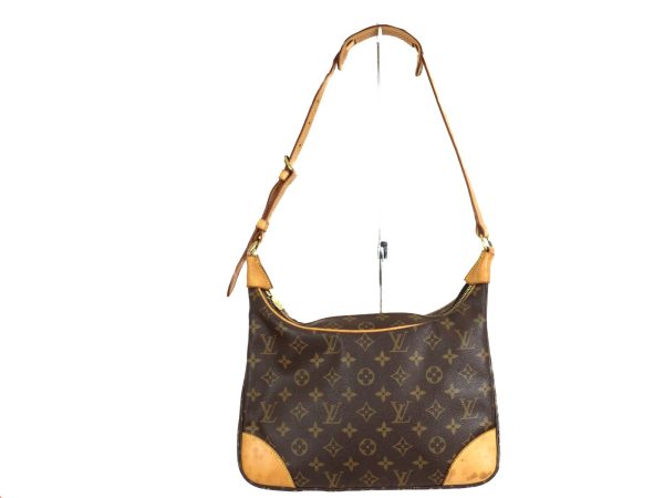 imgrc0095112633 Louis Vuitton Boulogne 30 Monogram Shoulder Brown