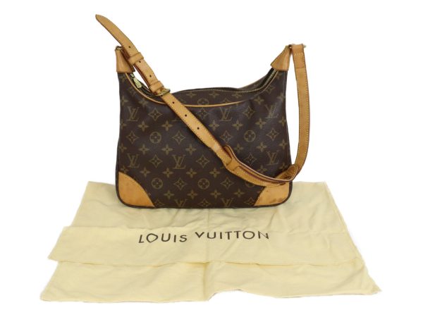 imgrc0095112649 Louis Vuitton Boulogne 30 Monogram Shoulder Brown