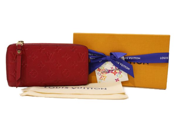 imgrc0095158144 Louis Vuitton Zippy Long Wallet Scarlet Red