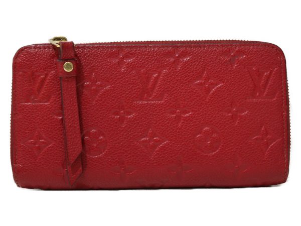 imgrc0095158145 Louis Vuitton Zippy Long Wallet Scarlet Red