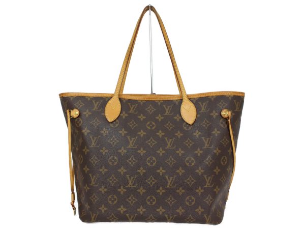 imgrc0095379484 Louis Vuitton Neverfull MM Tote Bag Brown Pink