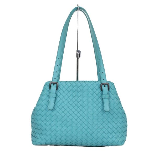 imgrc0095439125 Bottega Veneta Mini Cesta Handbag Blue Green