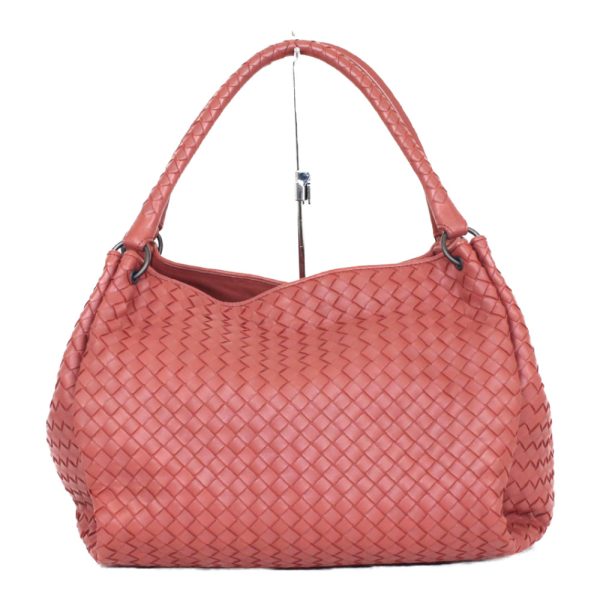 imgrc0095439216 Bottega Veneta Intrecciato Parachute Handbag Red