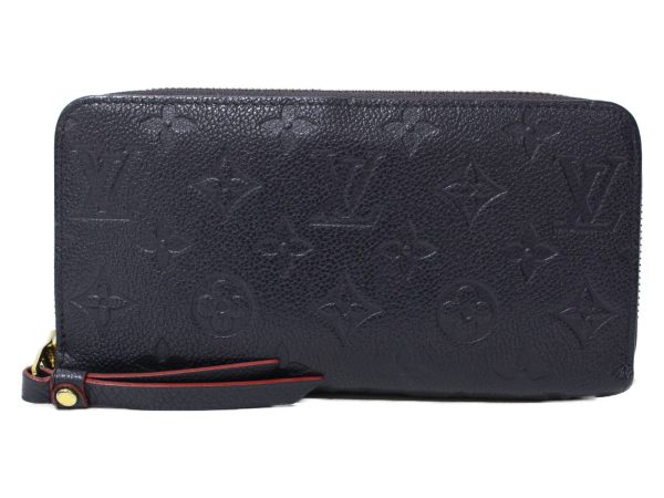 imgrc0095805042 Louis Vuitton Zippy Long Wallet Monogram Navy