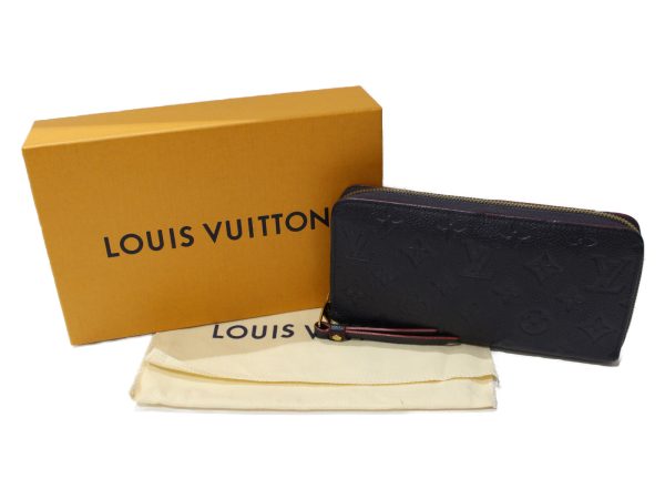 imgrc0095805061 Louis Vuitton Zippy Long Wallet Monogram Navy