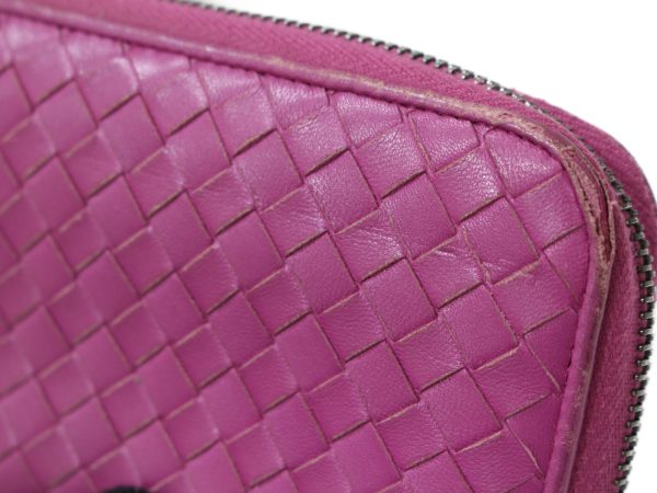 imgrc0096146984 Botteaga Veneta Round Zipper Wallet Purple Pink