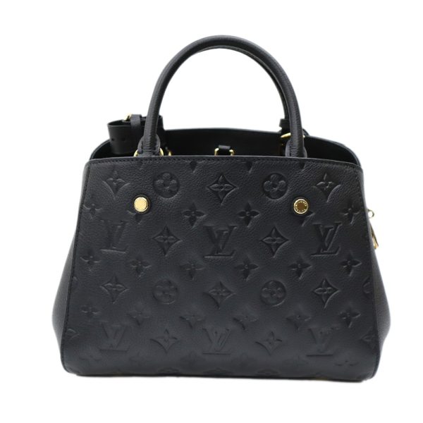 imgrc0096389619 Louis Vuitton Montaigne BB Handbag Black