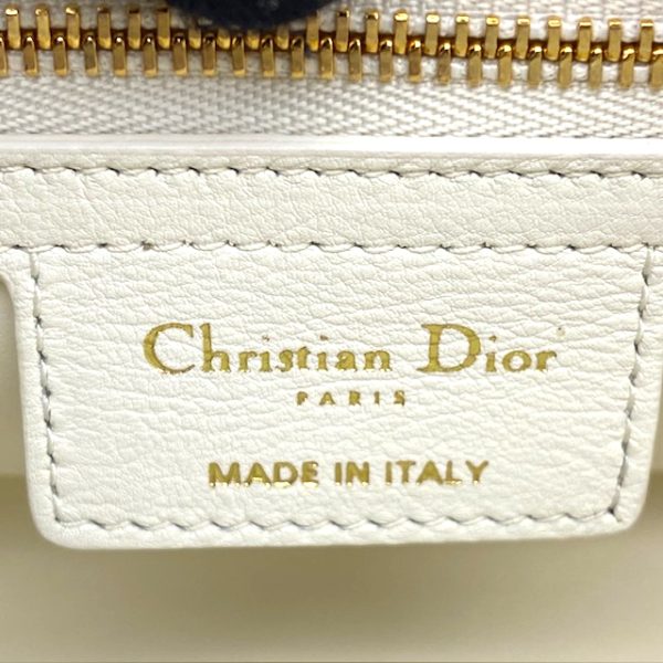 imgrc0096496476 Christian Dior Caro Small Chain Shoulder Bag Calf White