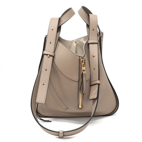 imgrc0096500457 Loewe Hammock Bag Leather Beige