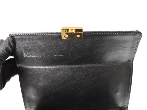 imgrc0096815217 Versace Vanity Black Bag Patent Leather Handbag