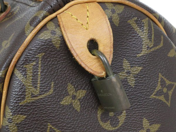 imgrc0096821724 Louis Vuitton Speedy 30 Monogram Brown Handbag