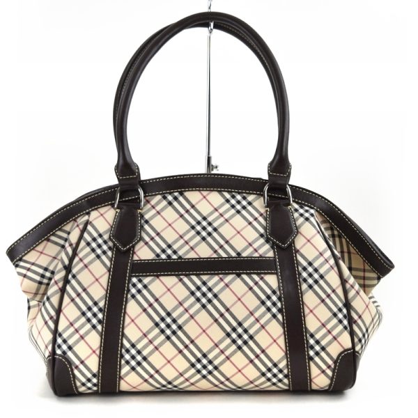 imgrc0097662148 Burberry Nova Check Canvas Handbag Beige