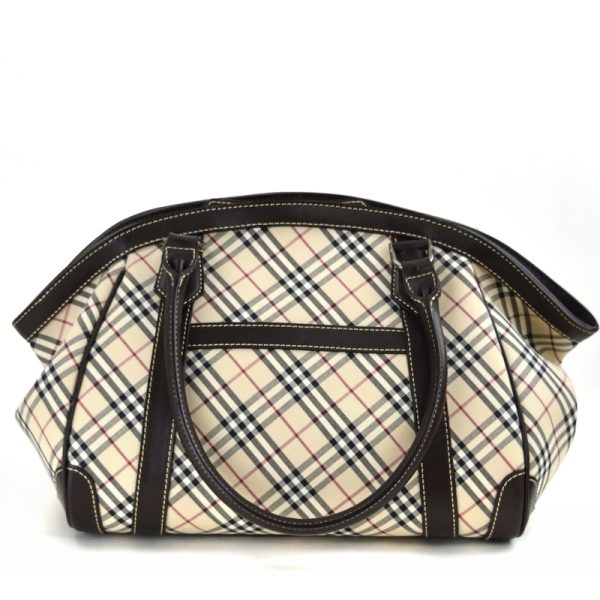 imgrc0097662149 Burberry Nova Check Canvas Handbag Beige