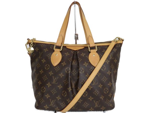 imgrc0097887435 Louis Vuitton Palermo PM Handbag Monogram Brown