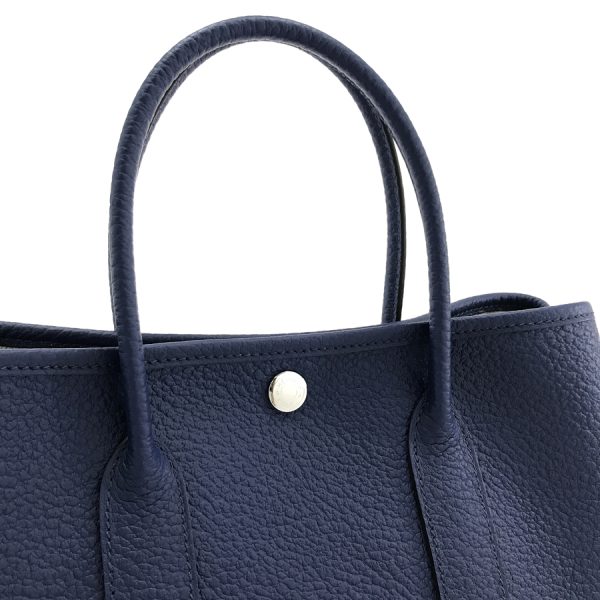 imgrc0100140877 Hermes TPM Garden Party Tote Bag Blue Ankle