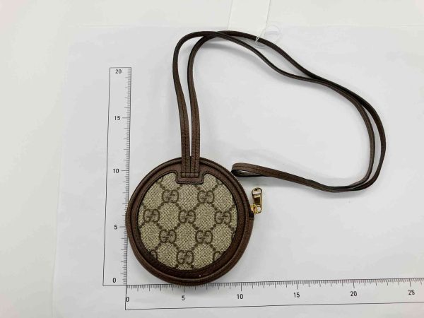 imgrc0100940374 GUCCI Ophidia Mini Bag Double G Sherry Line Web Beige Brown