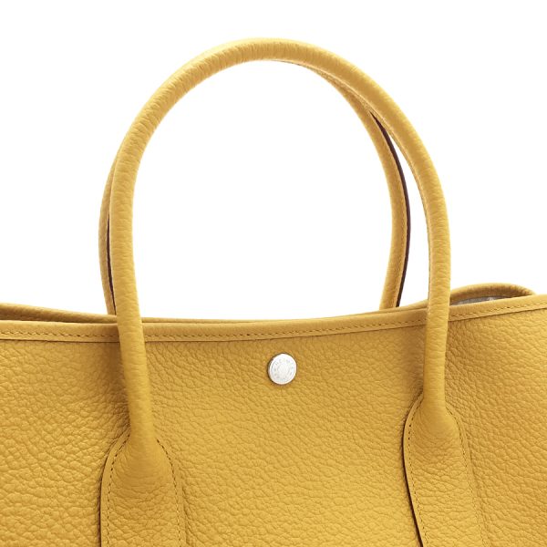 imgrc0102051832 Hermes Garden Party PM Country Jaune Tote Bag Ambre