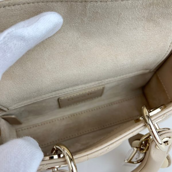 imgrc0102921615 Christian Dior LADY D JOY Small Bag Beige