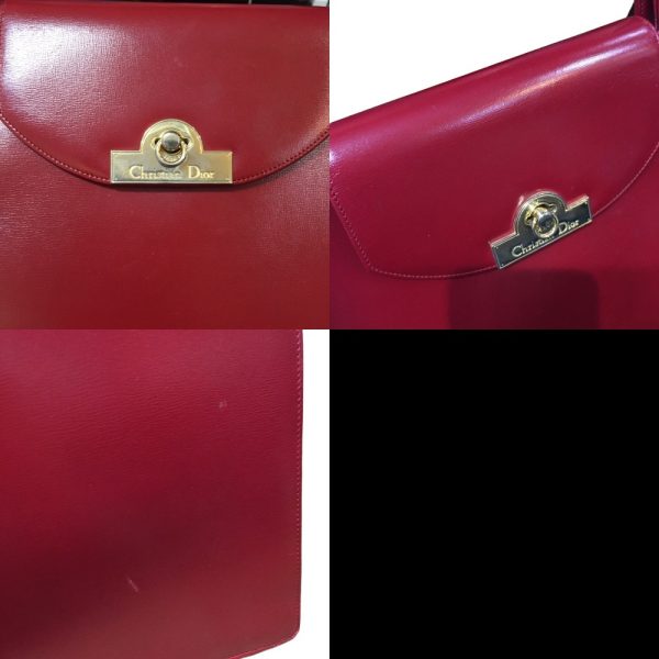 imgrc0104462972 Christian Dior Top Handle Bag Red