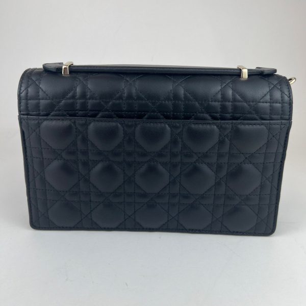 imgrc0106408464 Christian Dior MyDior Top Handle Bag Cannage Black