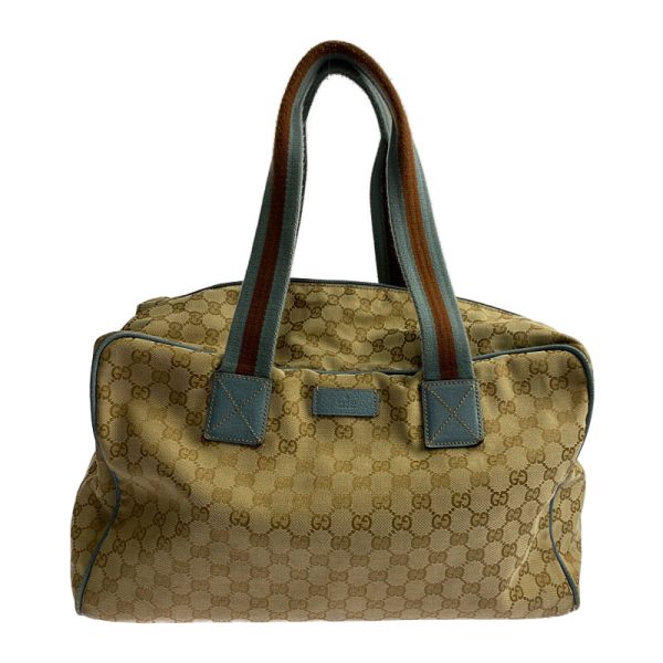 imgrc0106941949 Gucci Gg Canvas Sherry Line Boston Bag Beige