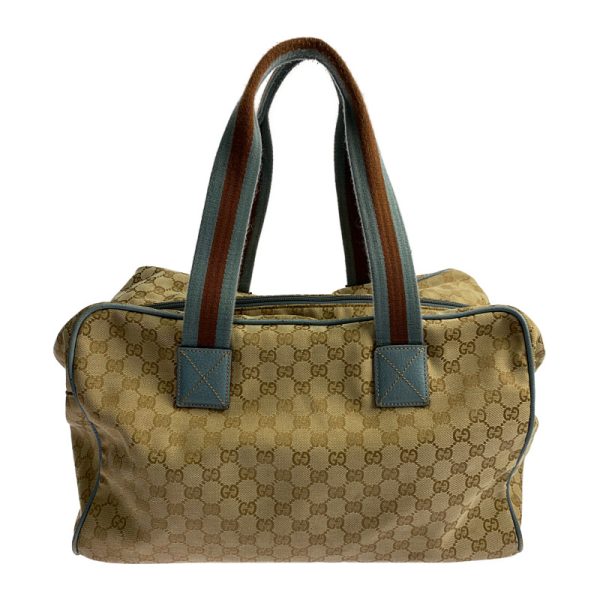 imgrc0106941950 Gucci Gg Canvas Sherry Line Boston Bag Beige